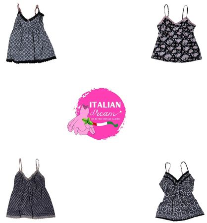 Y2K printed Cami tops