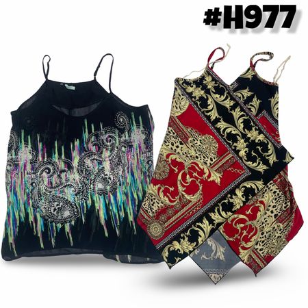 Y2K stylish printed tops. #977