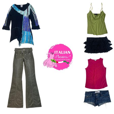 Bundle de mix de fille rétro Y2K