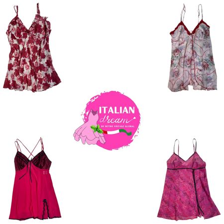 y2K cute slip dresses