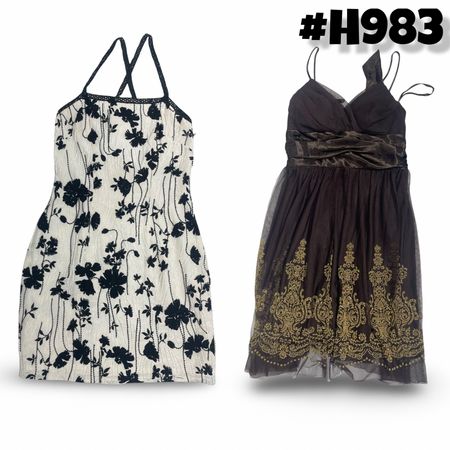 Y2K Breaded squeeze dresses. #984