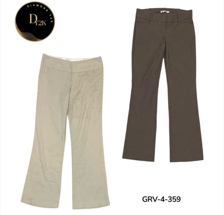 Retro Y2K Poly Pants – Relaxed Fit Street Style Trousers (GRV-4-359)