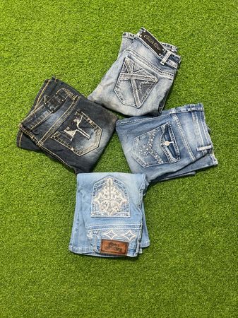 Yv328 Flare jeans 8P