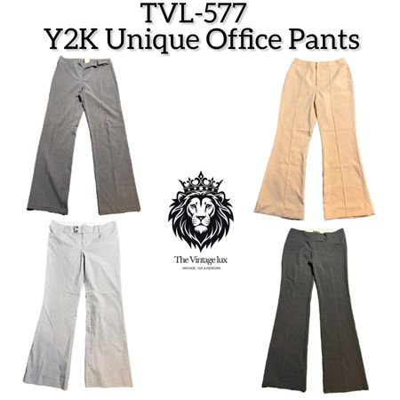 Y2K Unique Office Pants (TVL-577)