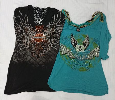 CR7930 Harley Baby Tees