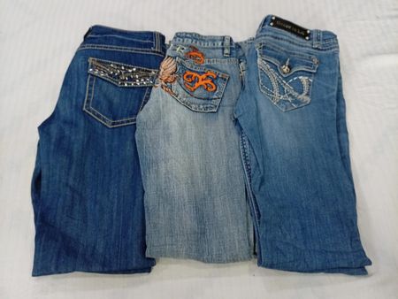 CR7936 Y2K Flare & Straight Jeans