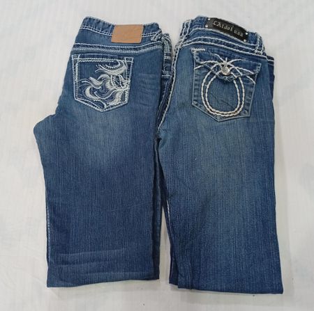 CR7939 Y2K Flare Jeans