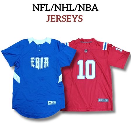 Maillots NFL NHL NBA