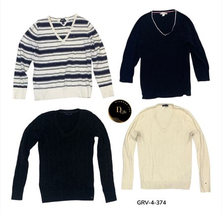 Cable Knit Sweater Top – Classic Net Design Knitwear  (GRV-4-374)