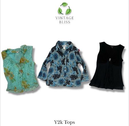 Y2K Silk Blouses