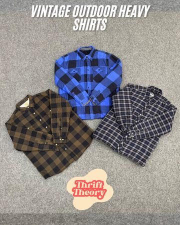 Vintage Outdoor Heavy Shirts - (28/04)