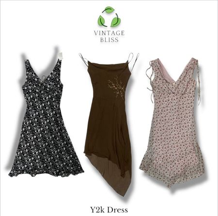 Y2K Poly Dress