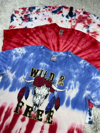 Camisetas tie dye