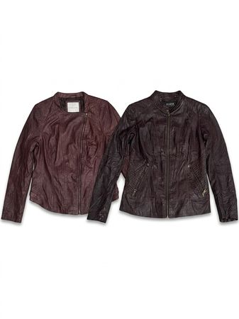 (FV-1321) Y2K Leather Jackets