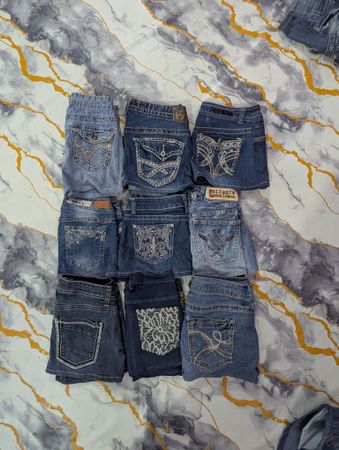 LOVE INDIGO AND OTHER BRAND MINI MICRO SKIRTS (SK01)