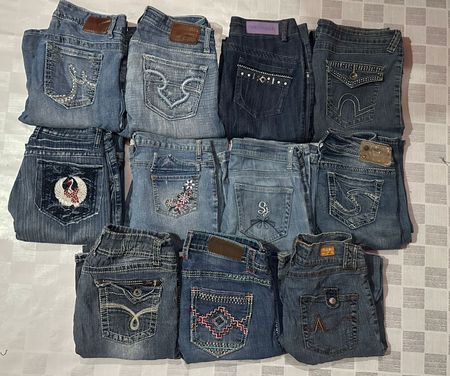 ANGELS  AND OTHER MIX BRANDS JEANS (ID 1397)