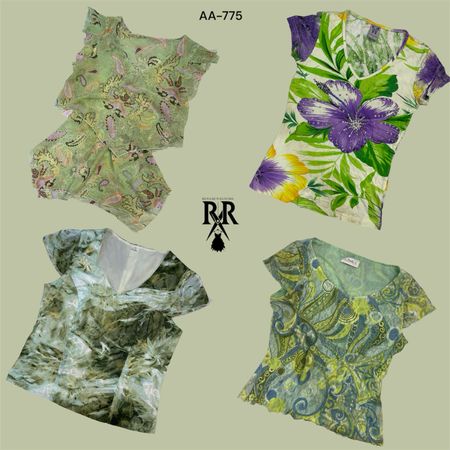 Y2K The Nature Vibe Mix Sleeveless Tops (AA-775)