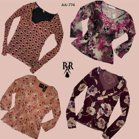 Y2K Grunge Mix Full Sleeve Tops (AA-774)