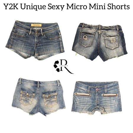 Y2K Unique Sexy Denim Shorts RW-1863