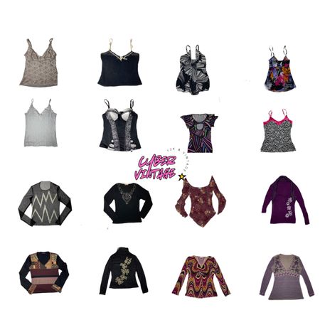 Y2K Vintage Tops Collection