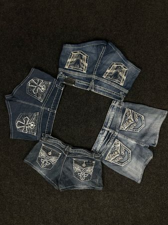 Y2K Emblem Era Shorts - [TS-0562]