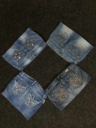 Gonne decorate/ricamate Y2K - [TS-0566]