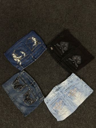 Saia Enfeitada da Era Britney Y2K - [TS-0567]