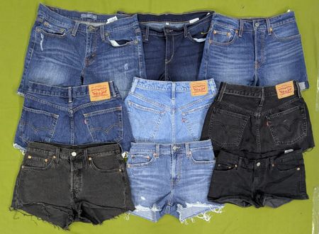 💥 RV3228 Women Levi's Mini Shorts