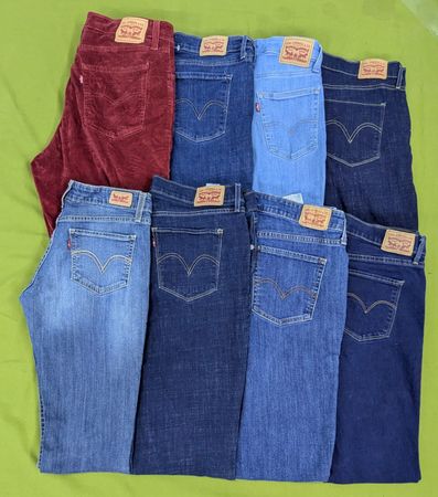 💥 RV3239 Femmes Levi's Jeans Bootcut