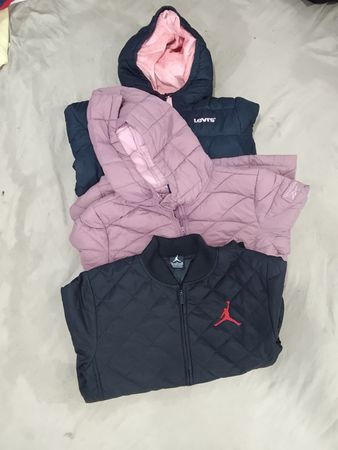 Mixed Branded Puffer Jacket