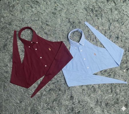 Upcycle Ralph Lauren Halter Top (Dv -04)