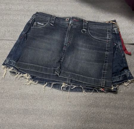 Denim Short Skirts