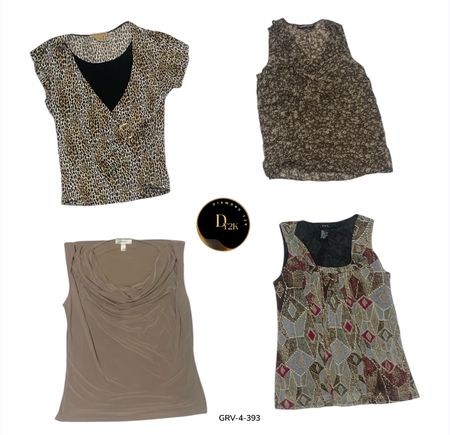 Minimal Short Sleeve Blouse – Clean & Elegant Design. (GRV-4-393)