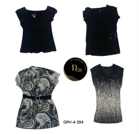 Y2K Short Sleeve Blouse – Retro Chic Vibes. (GRV-4-394)