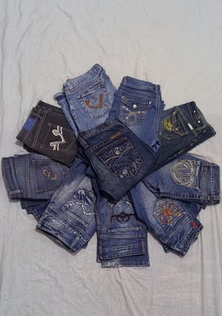 Y2K bootcut style jeans