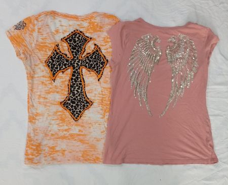 CR7968 Y2K Baby Tees