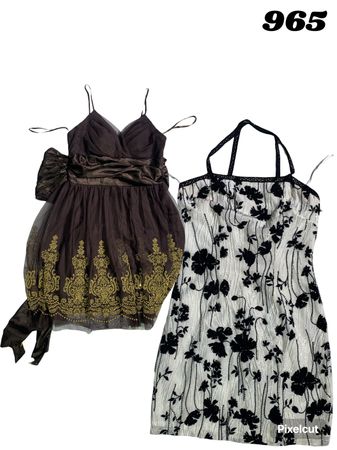 Y2K Branded Braided Dress. #964