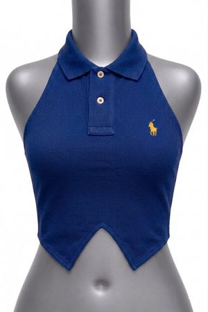 Upcycle Ralph Lauren Polo Halter (Dv -04)