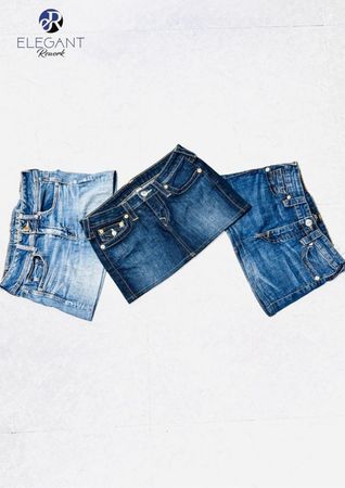 UPCYCLED Denim Skirts - EVR0419