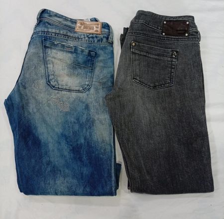 CR7997 Vintage Diesel Ladies Flare Jeans