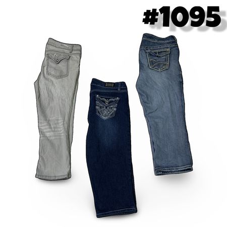 Y2k jeans( brands ) silver ,maurican ,guees including etc #1095