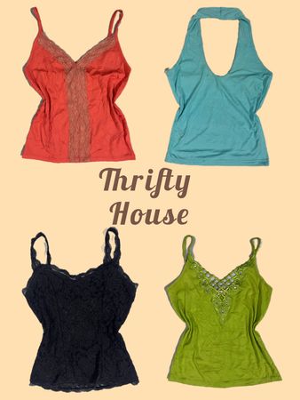 Candy Pop Y2K Cami’s(TH/373)