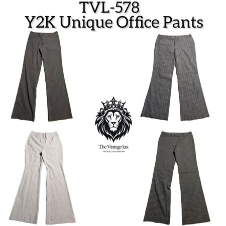 Y2K Unique Office Pants (TVL-578)