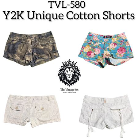 Y2K Unique Cotton Shorts (TVL-580)