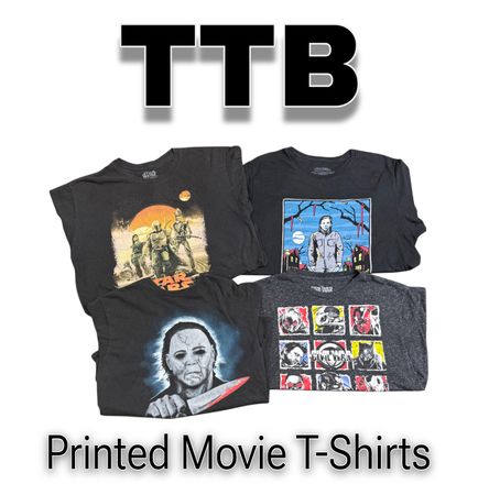 Printed movie T-Shirts     (TTB-53)