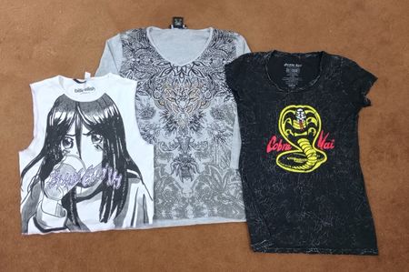 Fitted Graphic Baby Tees