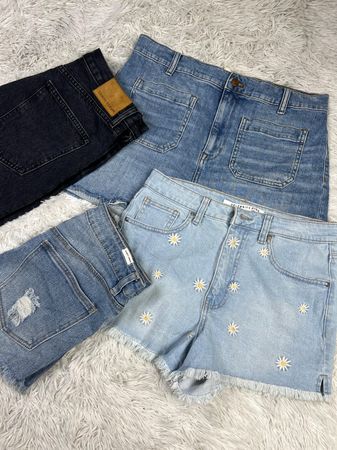 Shorts en denim à la mode