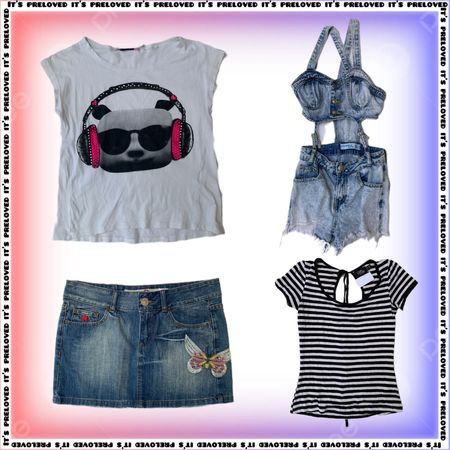 Rad Baby Tee Edit - tops, dresses, skirts (SS-2337)