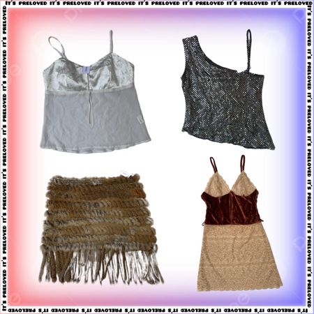 Kate Moss Era Bundle - tops, dresses, skirts (SS-2340)