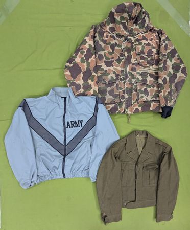 RV3249 Army Zipper Jackets